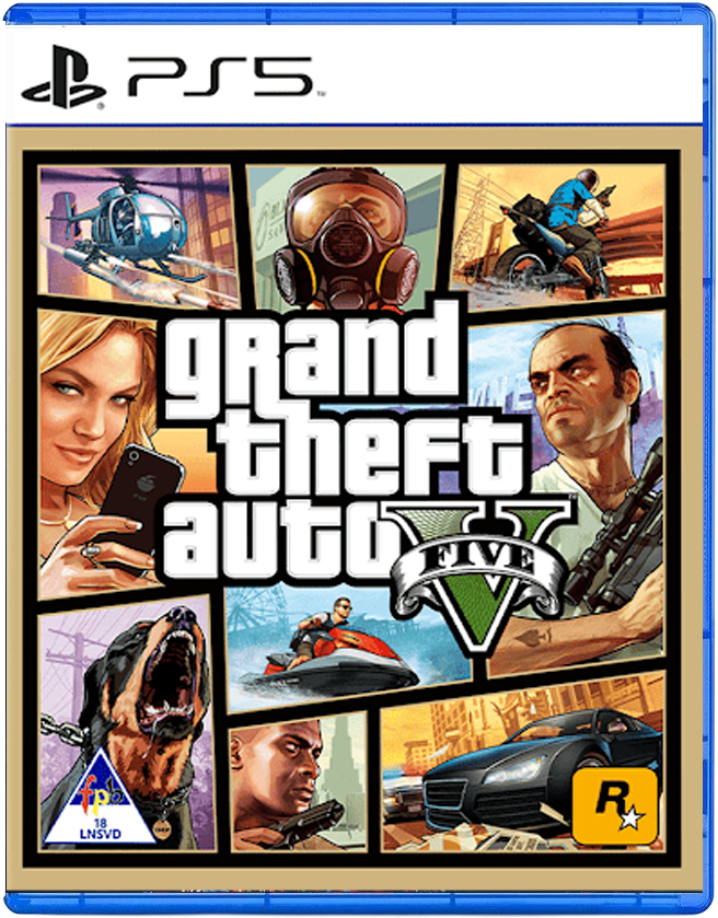 PS5 GAME GTA 5 PS5